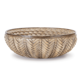 Decorative Wicker Design Bowl