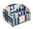 Elegant Handmade Wood Desk Storage Box For Stationery Small Items