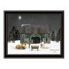 Trendy Decor 4U Remembering the Night Black Framed Wall Art for Living Room, Bedroom Wall Art Print for Home Decor by Billy Jacobs