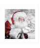 "Santa's Little Friends" by Bluebird Barn, Ready to Hang Framed Print, White Frame