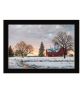 "Morning Calls" by Artisan Bonnie Mohr , Ready to Hang Framed Print, Black Frame