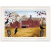"Autumn Gold" by Billy Jacobs, Ready to Hang Framed Print, White Frame