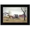 "Goin' to Market" By Billy Jacobs, Ready to Hang Framed Print, Black Frame