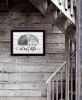 "OH HOLY Night" By" By Billy Jacobs, Ready to Hang Framed Print, Black Frame