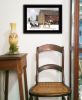 "Dashing Through The Snow" by Billy Jacobs, Ready to Hang Framed Print, Black Frame