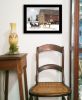 "Dashing Though The Snow" by Billy Jacobs, Ready to Hang Framed Print, Black Frame