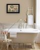 "Farmhouse Bath I" By Pam Britton, Ready to Hang Framed Print, Black Frame