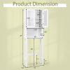 Over the Toilet Bathroom Storage Cabinet with Adjustable Shelf