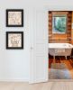 "Soak & Unwind" 2-Piece Vignette By Deb Strain, Black Frame
