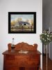 "A Casual Conversation" By Billy Jacobs, Ready to Hang Framed Print, Black Frame