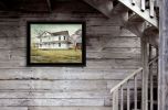 "April Showers" by Billy Jacobs, Ready to Hang Framed Print, Black Frame
