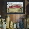 "Harbingers of Spring" By Billy Jacobs, Ready to Hang Framed Print, Black Frame