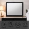 Ireland Black Finish Mirror