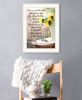 "Sharing Sunshine" by Artisan Trendy Decor 4U, Ready to Hang Framed Print, White Frame