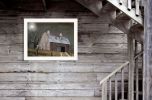 "Midnight Moon" by Billy Jacobs, Ready to Hang Framed Print, White Frame