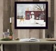 "The Friendly Beasts" by Billy Jacobs, Ready to Hang Framed Print, Black Frame