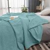 SOGA Sky Blue Throw Blanket & Bed Sofa Comforter