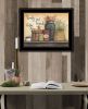 "Family and Friends" By Mary June, Ready to Hang Framed Print, Black Frame