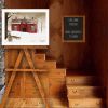 "New Fallen Snow" by Billy Jacobs, Ready to Hang Framed Print, White Frame