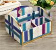 Elegant Handmade Wood Desk Storage Box For Stationery Small Items