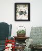 "Winter Park" by Artisan Bonnie Mohr , Ready to Hang Framed Print, Black Frame