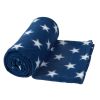 Flannel Fleece Stars Throw Blanket Over Bed Super Soft Blanket Plush Kids Fleece Blankets for Sofa Travel Adult Outdoor 50x60 inch