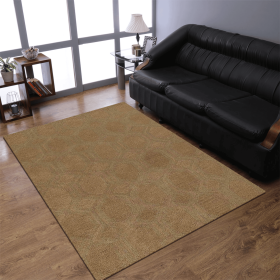 Rugsotic Carpets Hand Tufted Wool Area Rug Contemporary (Color: Beige, size: 5'x8')