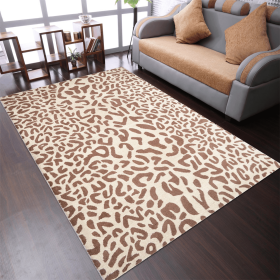 Rugsotic Carpets Hand Tufted Wool Area Rug Contemporary (Color: Camel Brown, size: 8'x11')