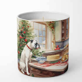 Christmas Cookies Decorative Soy Candle (Design: Boxer 3747, size: 10 oz)