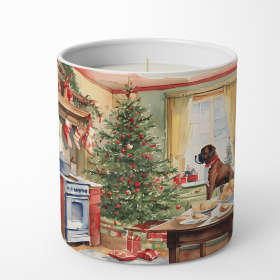 Christmas Cookies Decorative Soy Candle (Design: Boxer 3749, size: 10 oz)