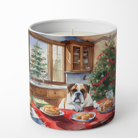 Christmas Cookies Decorative Soy Candle (Design: Boxer 3751, size: 10 oz)