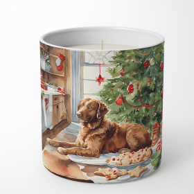 Christmas Cookies Decorative Soy Candle (Design: Chesapeake Bay Retriever 3765, size: 10 oz)