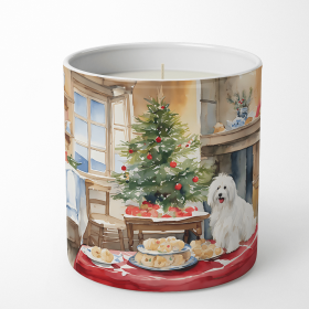 Christmas Cookies Decorative Soy Candle (Design: Coton De Tulear 3773, size: 10 oz)