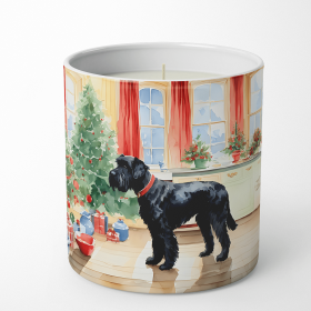 Christmas Cookies Decorative Soy Candle (Design: Giant Schnauzer 3799, size: 10 oz)