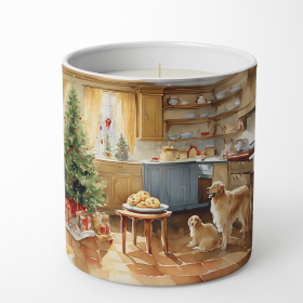 Christmas Cookies Decorative Soy Candle (Design: Golden Retriever 3800, size: 10 oz)