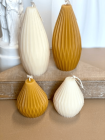 Origami Lantern Soy Wax Candle (size: Color)