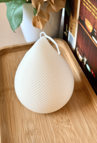 Elegant Teardrop Handmade Candle (size: Color)