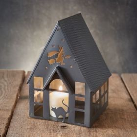 Dracula's Tower Halloween Luminary (options: witches den)