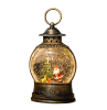 Christmas Lantern Snow Globe,Vintage Hanging Table Lamps,Holiday Party Decorations