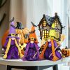 Halloween Decorations - Halloween Decor - 3PCS Witch Plush Gnomes - Cute Hocus Pocus Decorations for Home, Indoor, Office, Table, Party Clearance