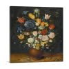 Still Life Of Flowers In a Stoneware Vase