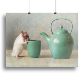 The Teapot Canvas Print or Poster (Type: Poster Print, size: 16" x 12" / 42cm x 30cm approx)