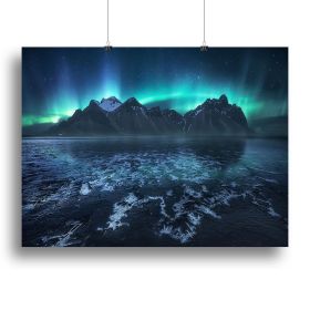 Frozen World The Crown Canvas Print or Poster (Type: Poster Print, size: 28" x 20" / 70cm x 50cm approx)