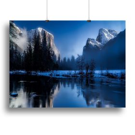 Yellowstone National Park Canvas Print or Poster (Type: Poster Print, size: 16" x 12" / 42cm x 30cm (approx))