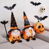 2 PCS Halloween Gnomes Plush Decor