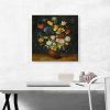 Still Life Of Flowers In a Stoneware Vase