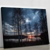 Lake Sunset Canvas Print or Poster