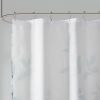 Burnout Printed Shower Curtain