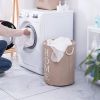 Dirty Clothes Baskets Laundry Baskets Collapsable Laundry Baskets Small Storage Basket Collapsible Laundry Baskets Folding Laundry Baskets Gray,One Si