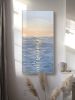 Handmade Canvas Oil Painting Interior Decoration Salon Sea Dawn Modern Art Mural Living Room Bedroom Office Hotel Hanging Poster